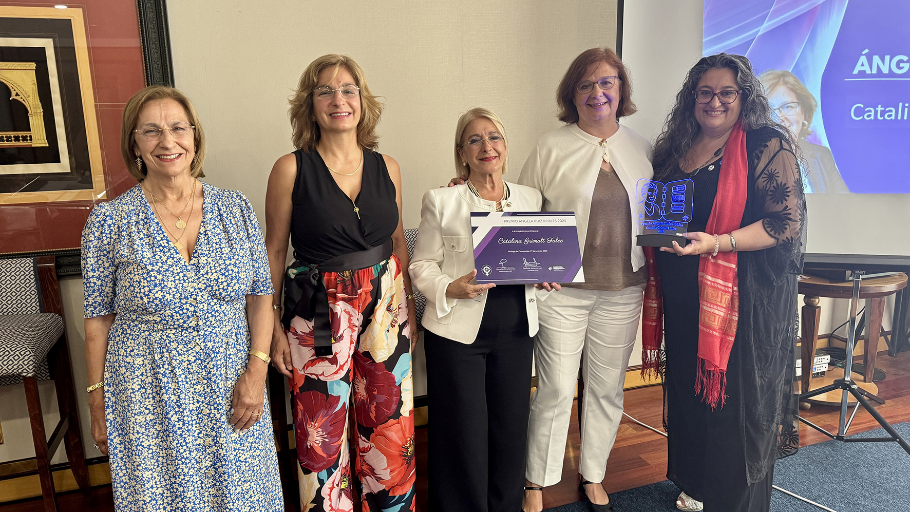 Premio Ángel Ruiz Robles a Catalina Grimalt