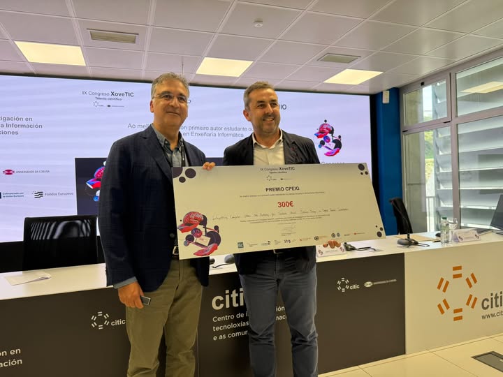 Premio CPEIG no IX Congreso XoveTIC