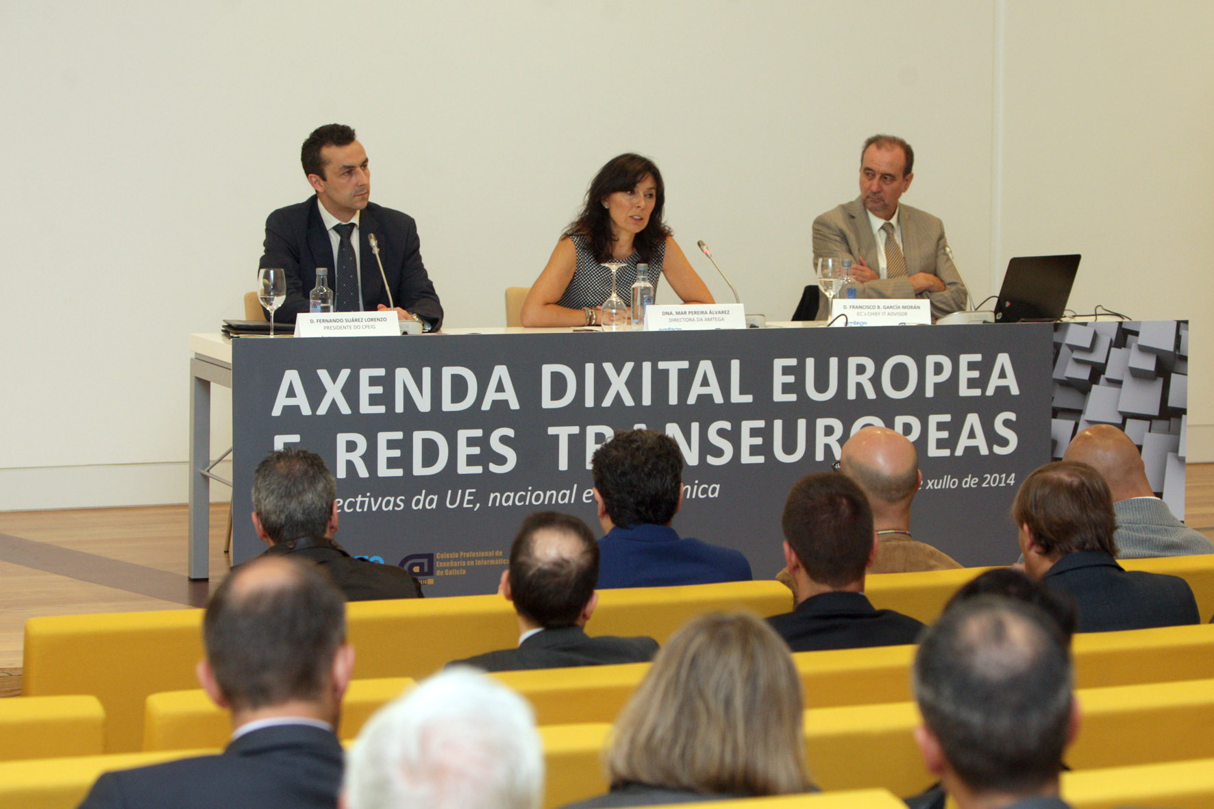 Inauguración seminario Axenda Dixital Europea